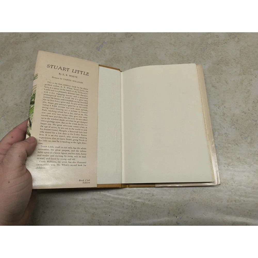 Antique Book Stuart Little by E.B. White 1945‎